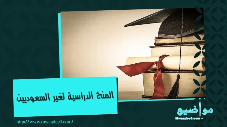 المنح الدراسية لغير السعوديين | المنح الدراسية | مواضيع