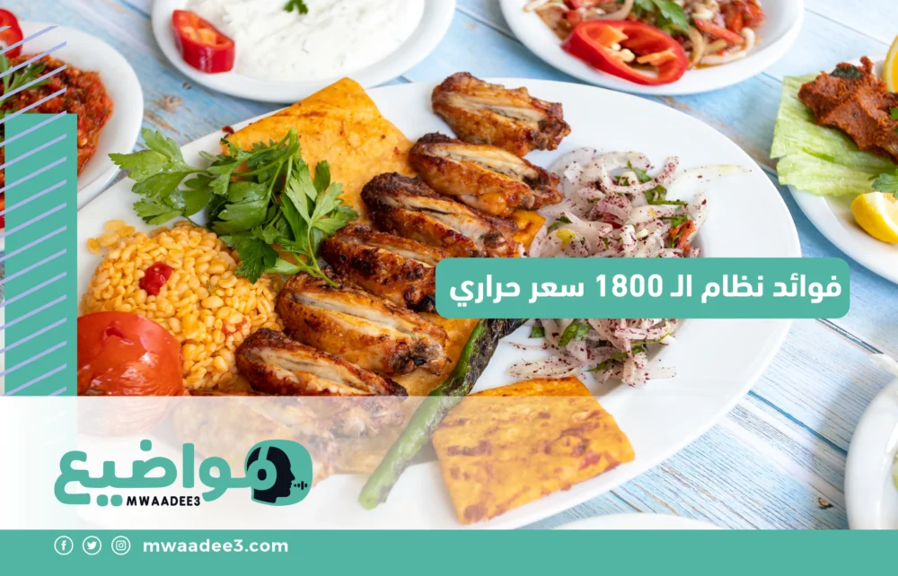 فوائد نظام الـ 1800 سعر حراري